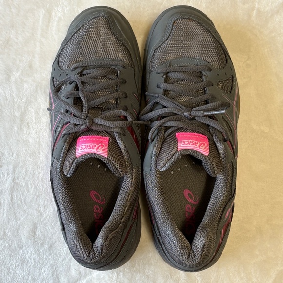 ASICS Gel-1150V Volleyball Shoe Womens Size 9 Gray & Pink Athletic Sneaker - Picture 9 of 11
